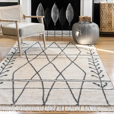 Nuloom Amia Modern Tribal Area Rug In Purple