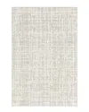Nuloom Amity Abstract Machine Washable Polyester Rug In Gray
