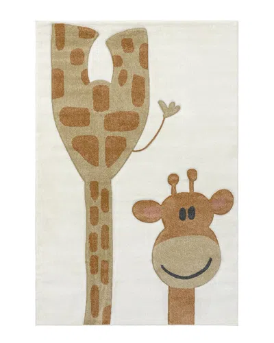 Nuloom Anabell Giraffe Kids Rug In Multi