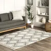 Nuloom Anaïs Diamond High/low Tassel Area Rug
