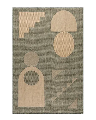 Nuloom Anslie Geometric Indoor/outdoor Polyester Rug
