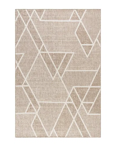 Nuloom Armida Geometric Indoor/outdoor Rug In Neutral