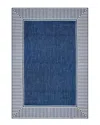 Nuloom Asha Simple Border Indoor/outdoor Rug In Navy