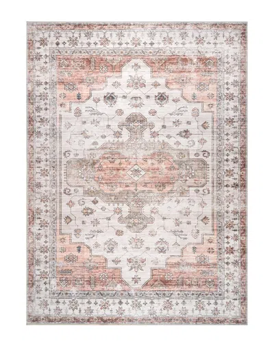 Nuloom Banks Vintage Washable Rug In Beige