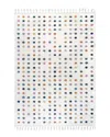Nuloom Behati High-low Polka Dot Tassel Rug In Beige