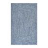 Nuloom Braided Lefebvre Rectangular Rug In Blue