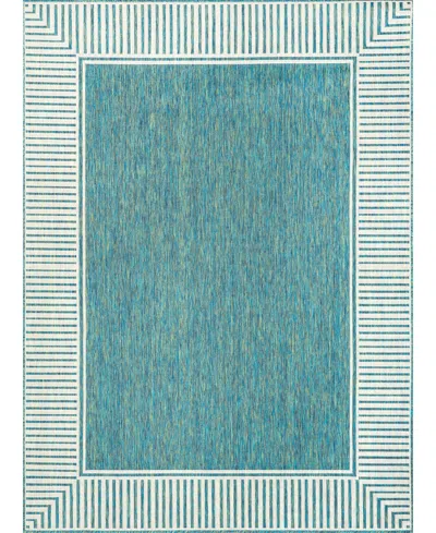 Nuloom Cabana Asha 5'x8' Area Rug In Teal