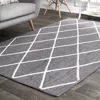Nuloom Caleb Braided Trellis Jute Area Rug