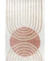 Nuloom Campbell Shandra Sky 5'x8' Area Rug In Rose