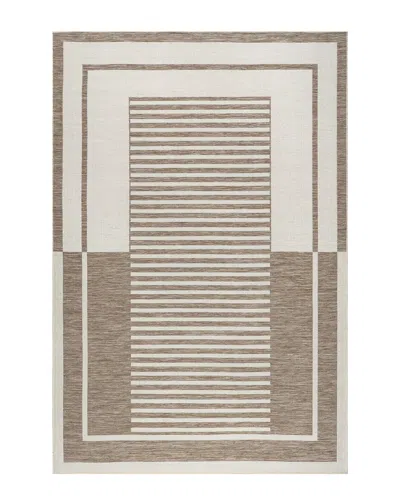 Nuloom Caoimhe Geometric Indoor/outdoor Rug In Sand