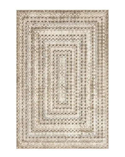 Nuloom Carley Machine Washable Geometric Area Rug In Pink