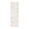 Nuloom Carolyn Modern Waves Indoor Outdoor Rectangular Runner In White