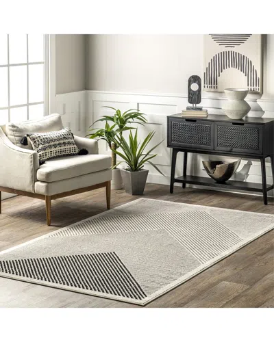 Nuloom Charline Modern Mountain Rug In Grey