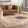 Nuloom Charlotte Faded Medallion Area Rug