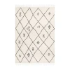 Nuloom Chrissy Geometric Indoor Rectangular Accent Rug In White