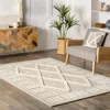 Nuloom Cilla Transitional Diamond Wool Area Rug