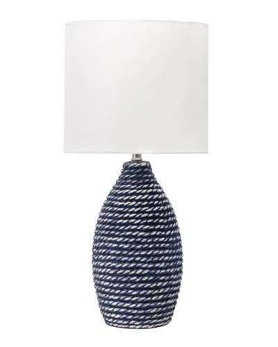 Nuloom Delta 27in Ceramic Table Lamp In Blue