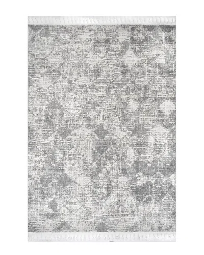 NULOOM DISCONTINUED NULOOM AGATA TEXTURED TASSEL RUG