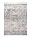 Nuloom Discontinued  Huti Textured Trellis Rug In Grey