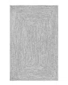 Nuloom Braided Lefebvre Salt And Pepper Rug