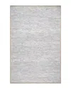NULOOM DISCONTINUED NULOOM SABBY HAND WOVEN LEATHER FLATWEAVE RUG