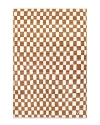 NULOOM NULOOM DOMINIQUE ABSTRACT CHECKERED FRINGE AREA RUG