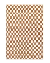 Nuloom Dominique Abstract Checkered Fringe Area Rug