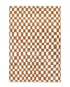 Nuloom Dominique Abstract Checkered Fringe Area Rug