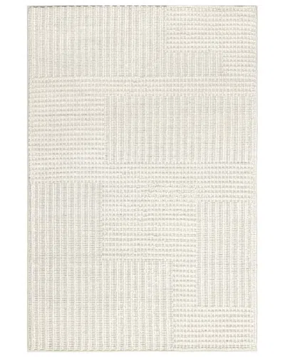 Nuloom Dorene Contemporary High-low Striped Wool Area Rug In White