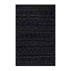 Nuloom Durden High Low Geometric Wool Woven Rug In Black
