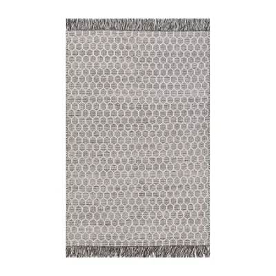 Nuloom Edris Tassel Hand Tufted Handmade Area Rug In Gray