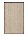 Nuloom Elijah Seagrass With Border Rug In Brown