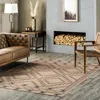 Nuloom Elin Moroccan Border Easy-jute Machine Washable Area Rug