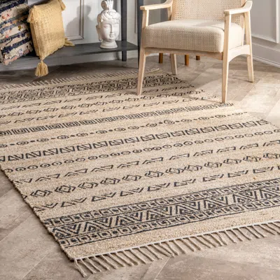 Nuloom Ellis Tribal Fiesta Area Rug In Brown