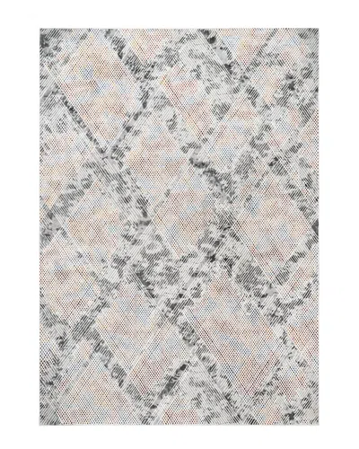 Nuloom Eloise Abstract Trellis Rug In Grey