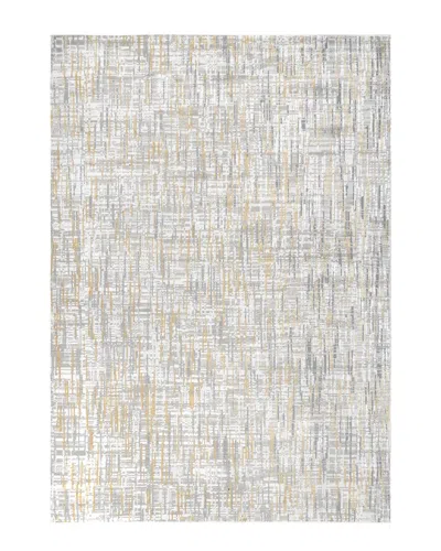 Nuloom Emersyn Contemporary Textured Abstract Crosshatch Area Rug Rug In Neutral