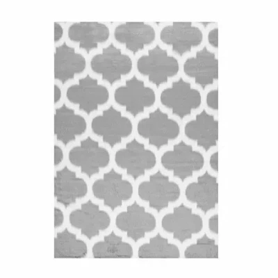 Nuloom Faux Sheepskin Shaunna Rug In Gray