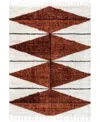 Nuloom Fergusion Kali 5'3"x7'6" Area Rug In Rust