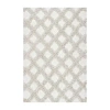 Nuloom Francene Diamond Trellis Shaggy Rectangularrug In White