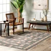 Nuloom Gene Geometric Tile Machine Washable Area Rug