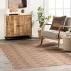 Nuloom Geometric Easy-jute Machine Washable Area Rug