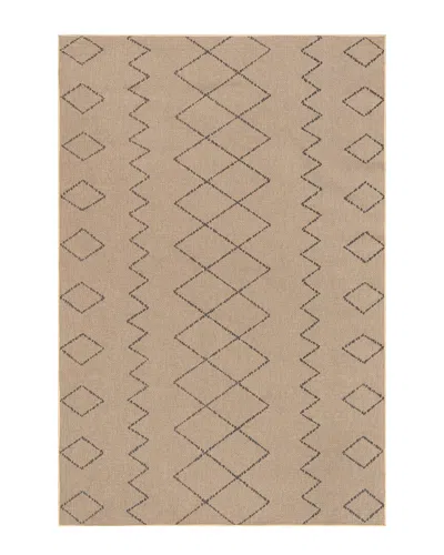 Nuloom Geometric Easy-jute Machine Washable Area Rug In Neutral