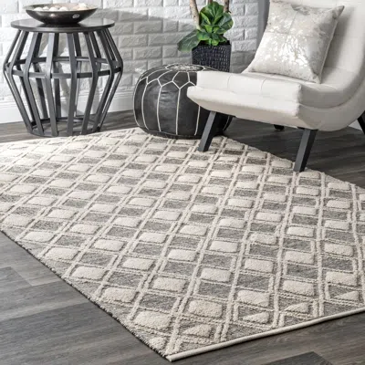 Nuloom Geometric Porsha Area Rug In Brown