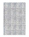 Nuloom Geometric Rosanne Machine-made Polypropylene Rug