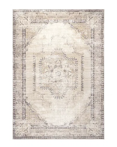 Nuloom Glenda Faded Washable Rug In Neutral