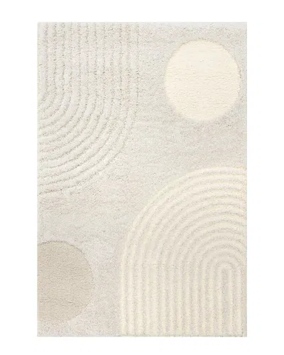Nuloom Gloria Abstract Shag Area Rug In Neutral