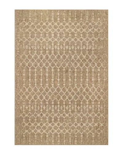 Nuloom Grayson Moroccan Trellis Indoor/outdoor Rug In Beige