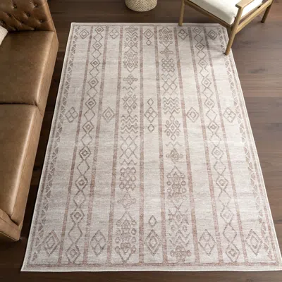 Nuloom Green Haven Collection Recycled Cotton Machine Washable Area Rug In Pink