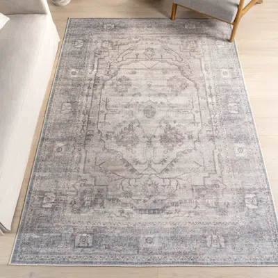 Nuloom Green Haven Collection Recycled Cotton Machine Washable Area Rug In Multi