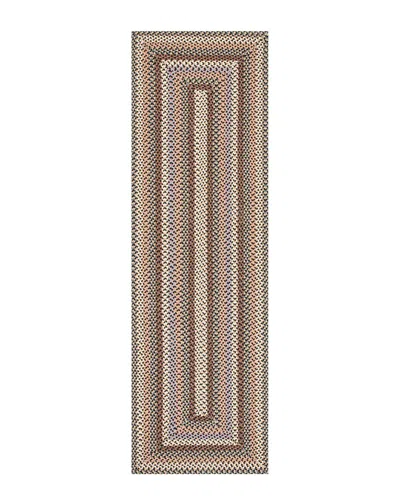 Nuloom Gwyneth Braided Borders Indoor/outdoor Rug In Taupe
